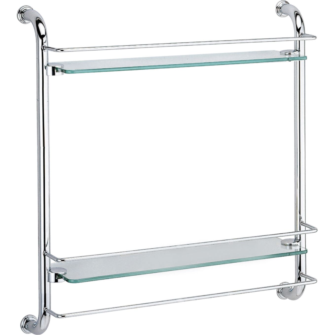 Полка стеклянная двойная WasserKRAFT, K-2022