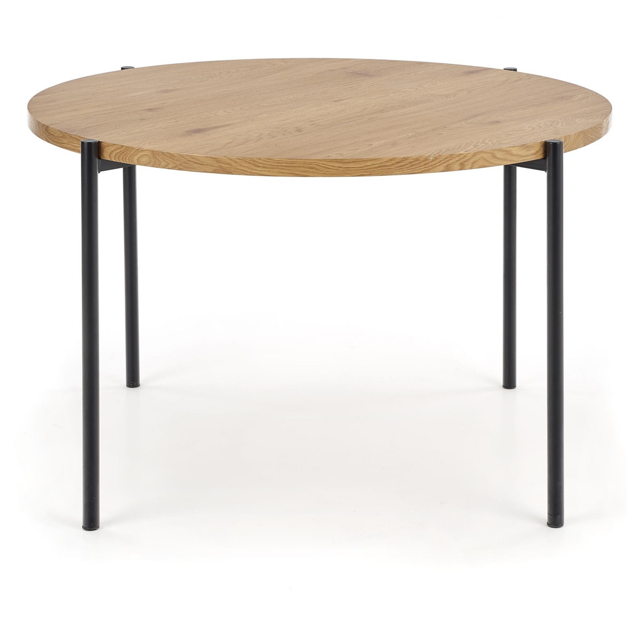 Стол обеденный Halmar Morgan дуб золотой, черный, V-CH-MORGAN-ST