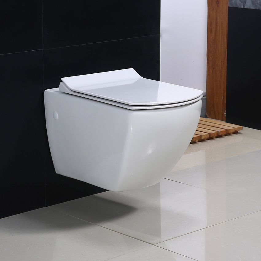 Чаша унитаза подвесного безободкового Belbagno Carina, BB514CHR