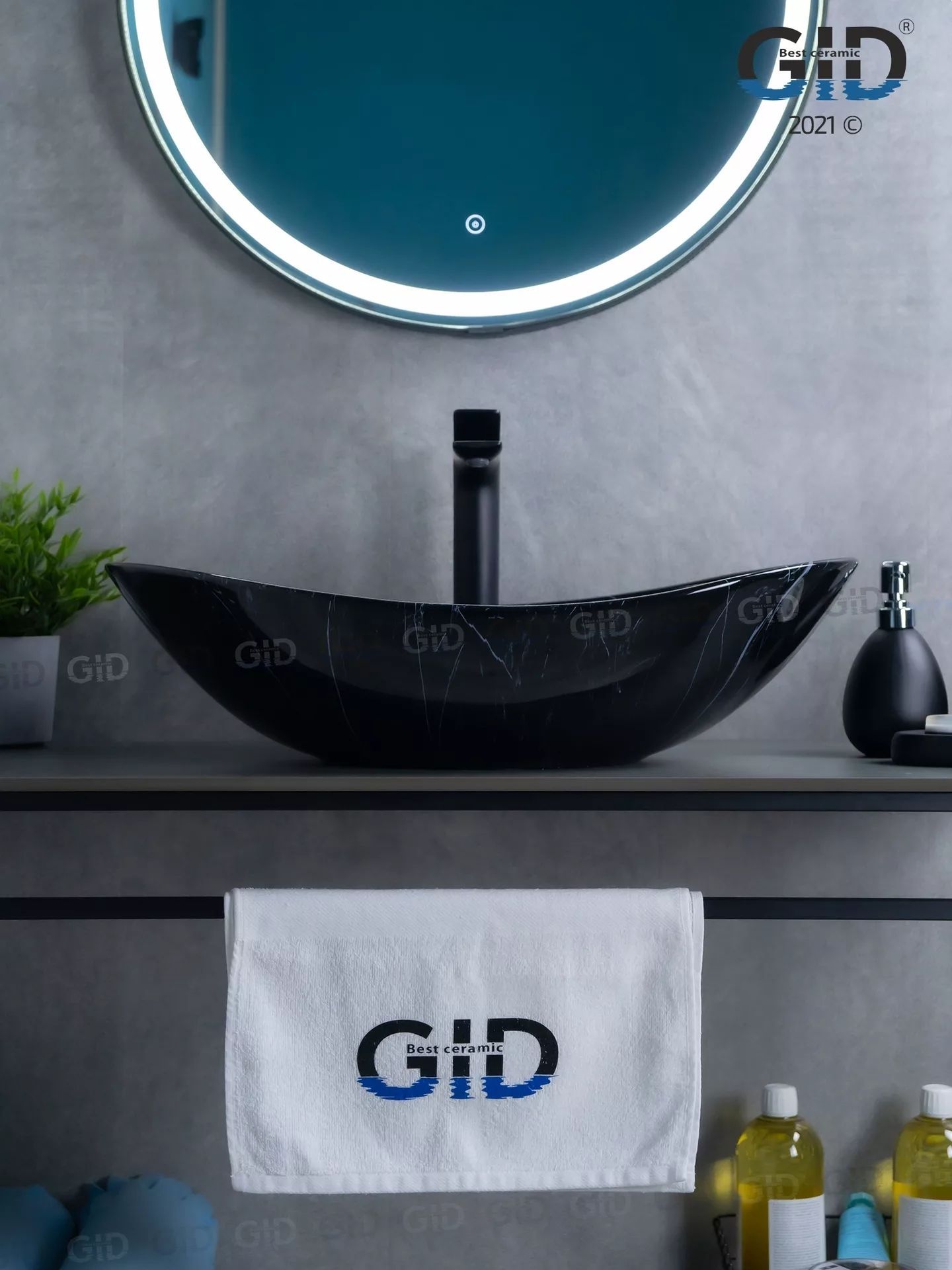 Умывальник Gid BS9811 61x37, 54467