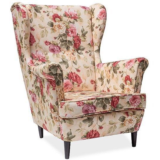 Кресло Signal Lord Coral WM82 цветы, LORDCWM82