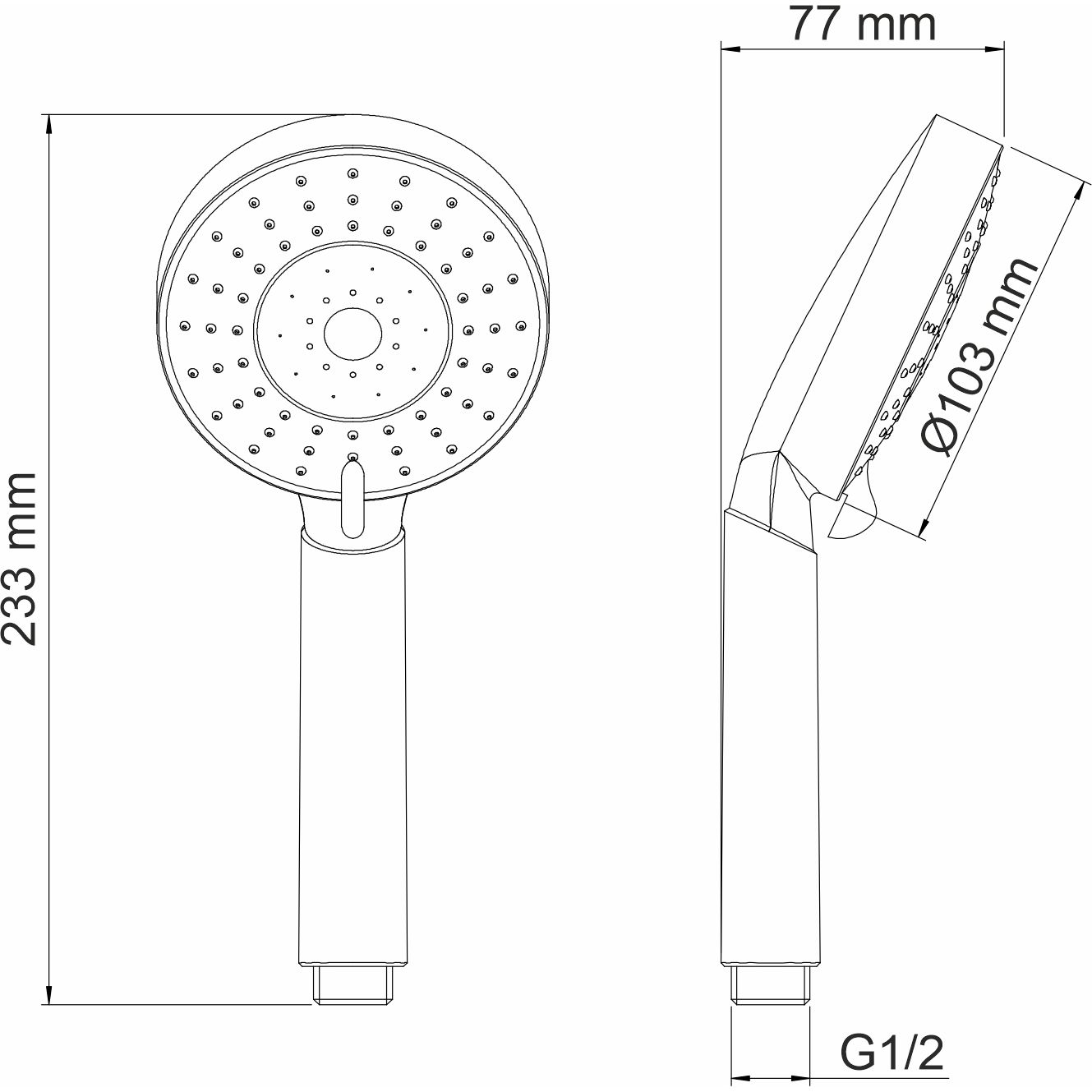 Лейка 5-функциональная WasserKRAFT, A032