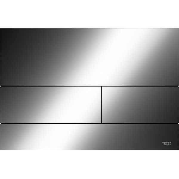 Металлическая кнопка смыва унитаза TECEsquare, глянец, черный хром, 9240837