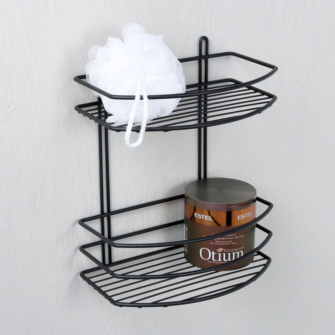 Полка овальная двухэтажная Fixsen, FX-720B-2