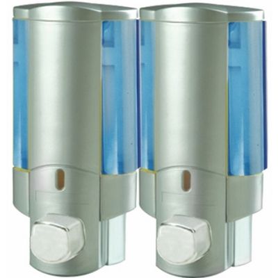 Дозатор двойной (пластик серый) Ledeme L407-1