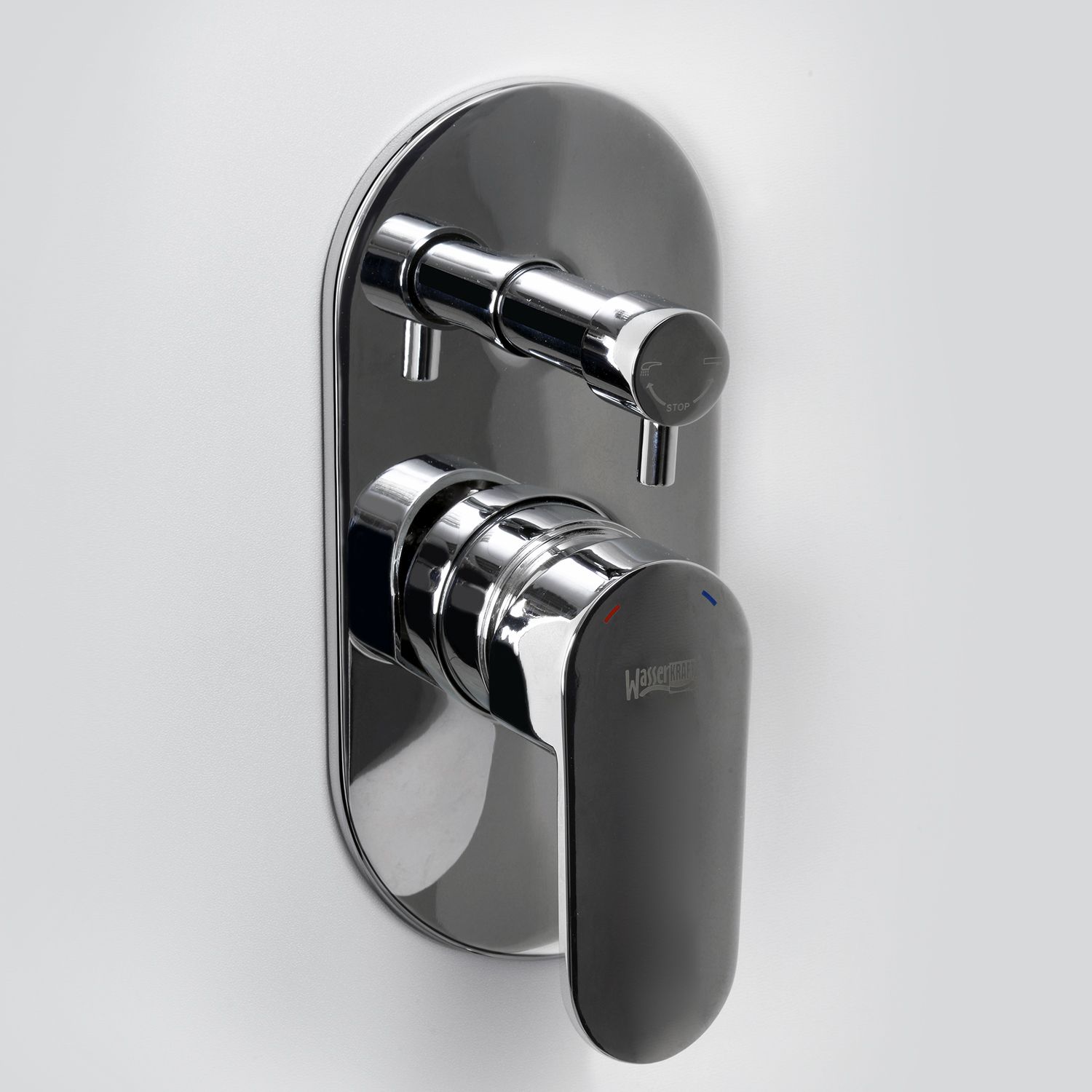 Смеситель для ванны и душа WasserKRAFT Donau, 5341