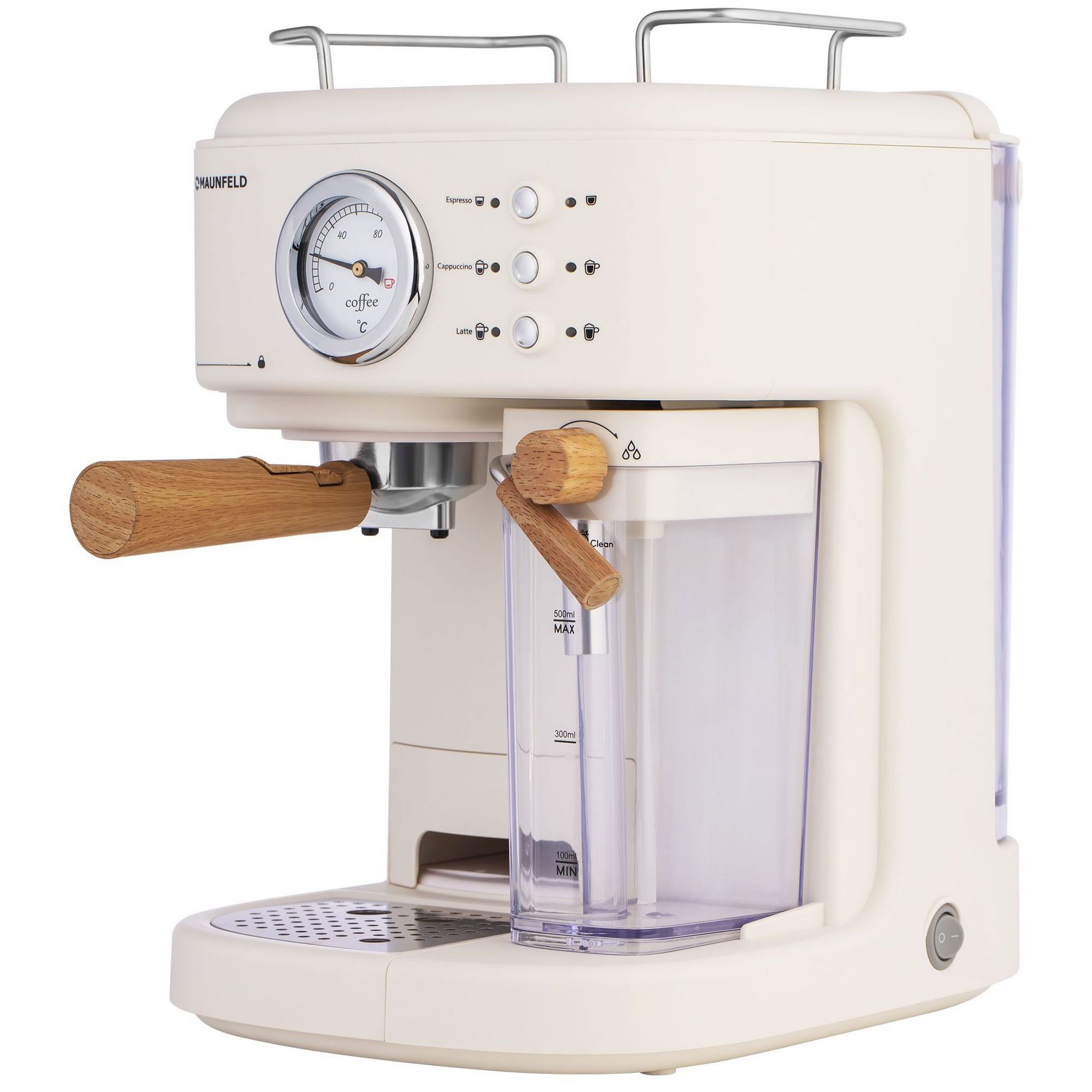 Кофемашина рожкового типа Maunfeld MF-737BG PRO