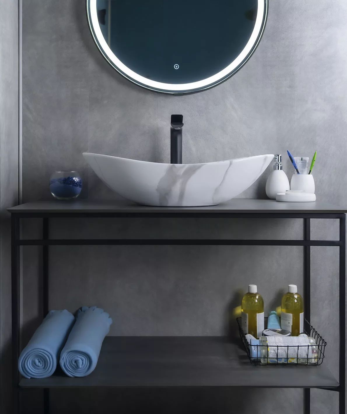 Умывальник Gid MNC811C 61x37, 54478