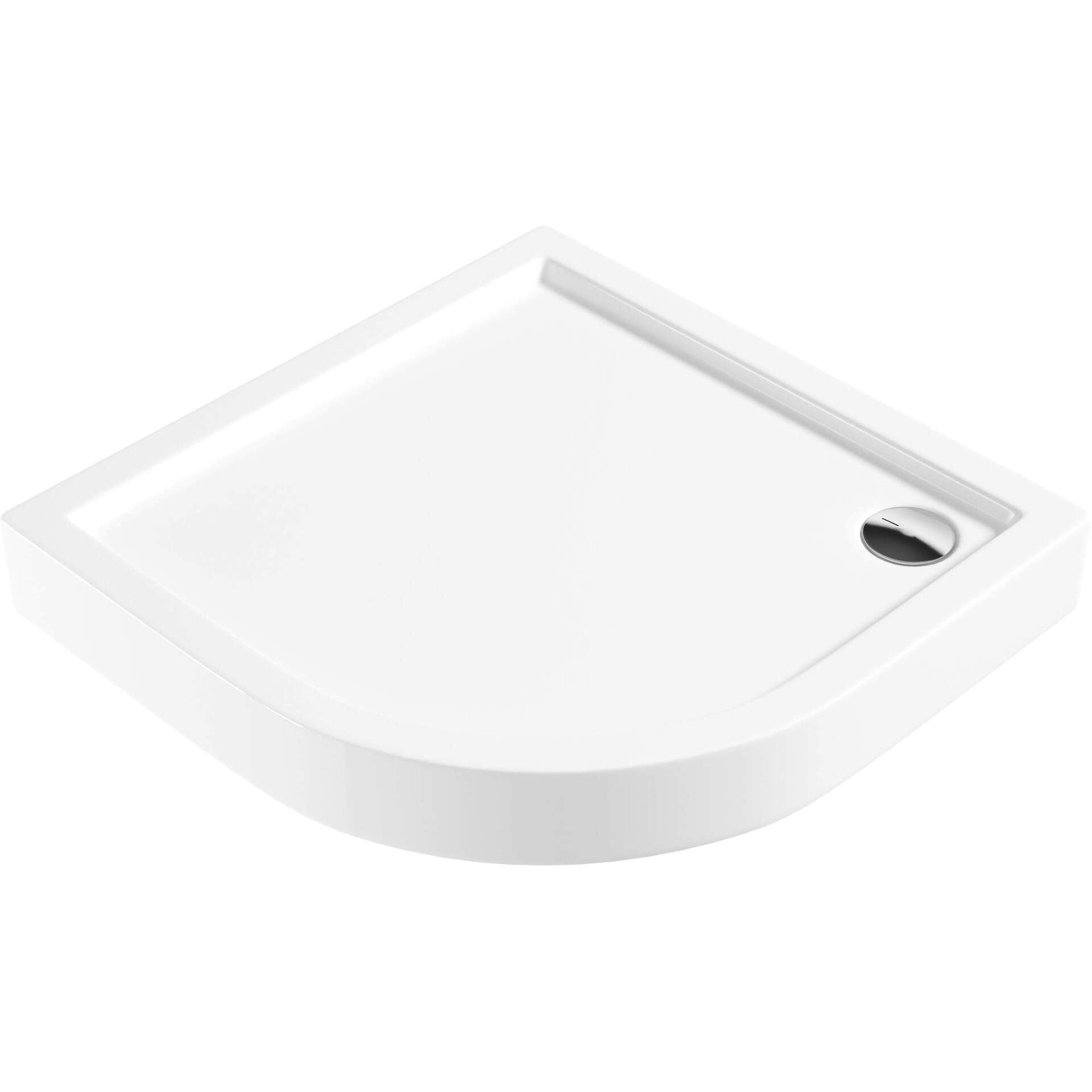 Поддон акриловый полукруглый Deante Jasmin Plus 90x90, KTJ_053B