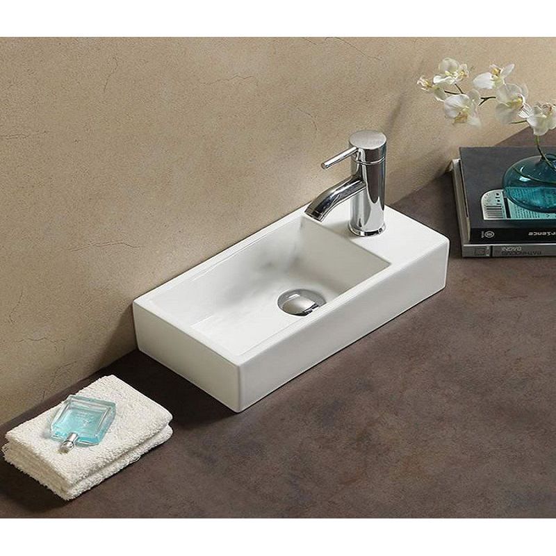 Раковина для ванной Ceramalux 41x21, 9048DL