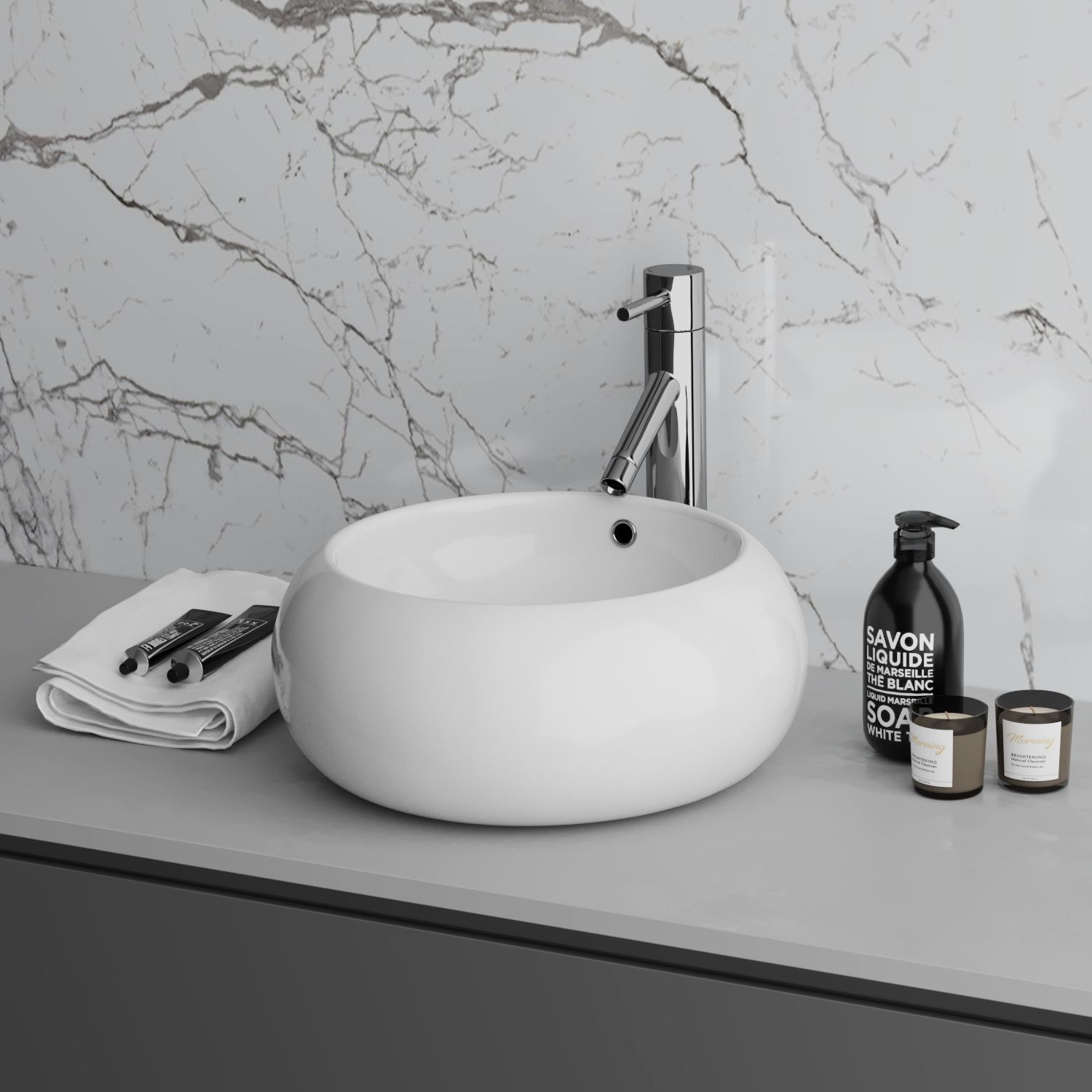 Умывальник накладной Grossman 42x42, GR-3010