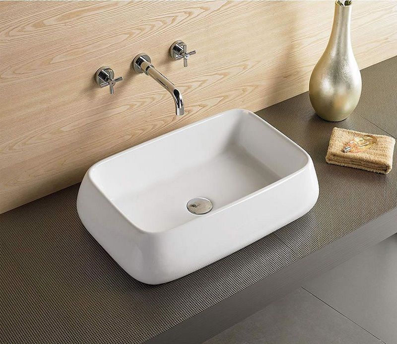 Раковина для ванной Ceramalux 60x40, 9239