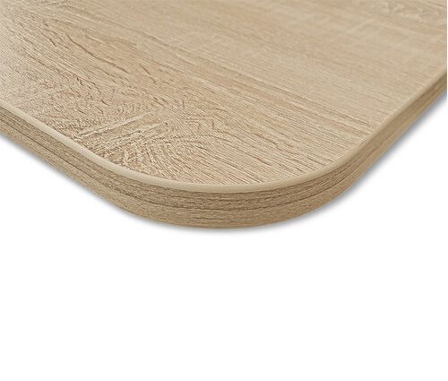 Стол журнальный Sheffilton SHT-S37/ЛДСП 60/60 дуб сонома/медный металл, 985611