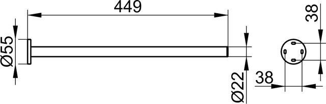 Полотенцедержатель Keuco Plan, 14920010000