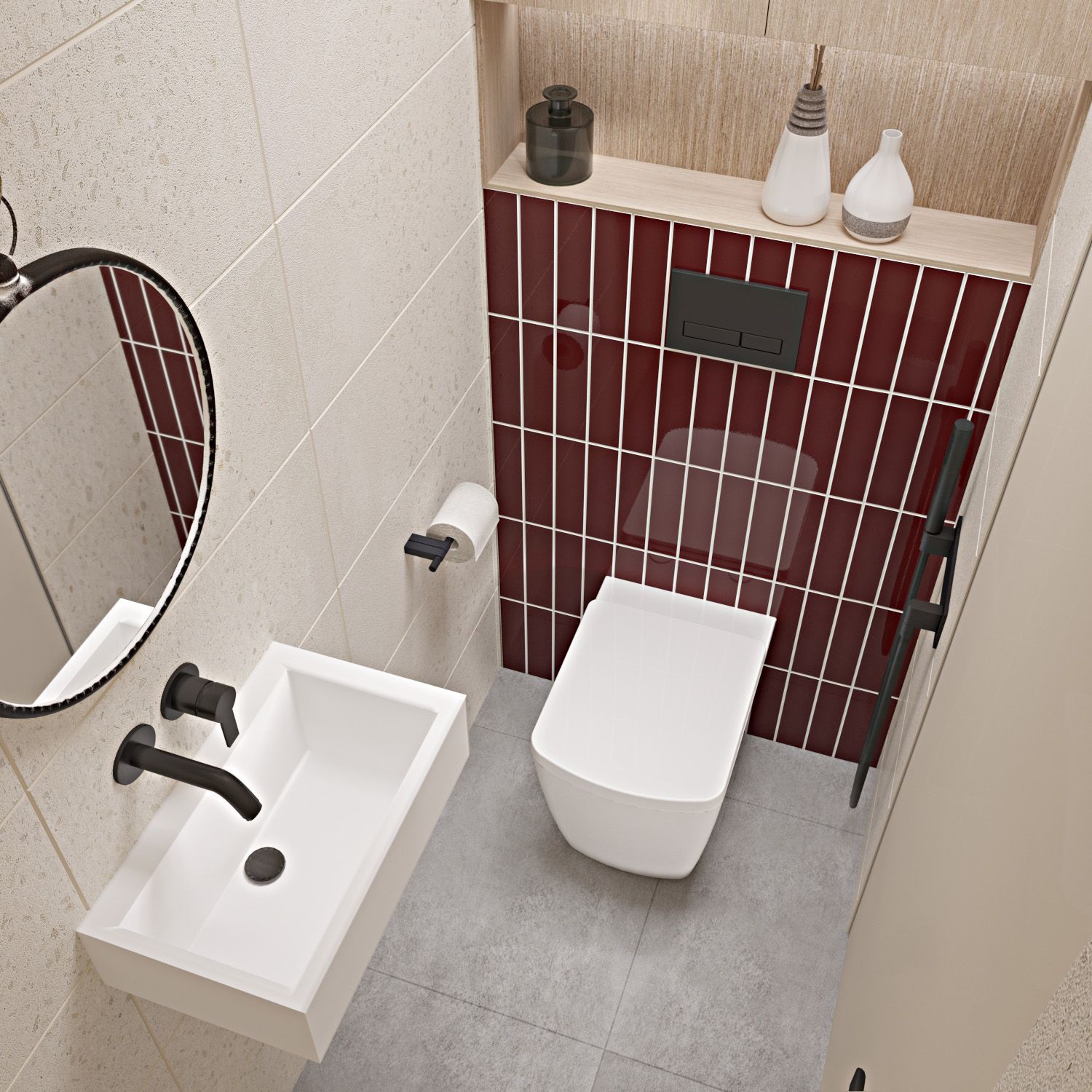 Комплект 5 в 1 Lavinia Boho Relfix Aveo Rimless, 87060256