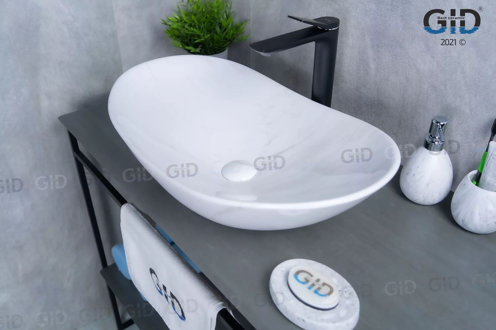 Умывальник Gid WS9811 61x37, 54468