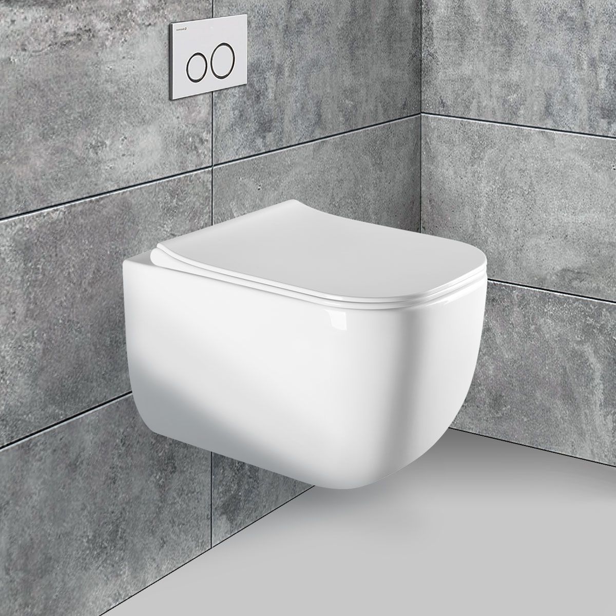 Унитаз подвесной безободковый Vincea Form, VT1-35