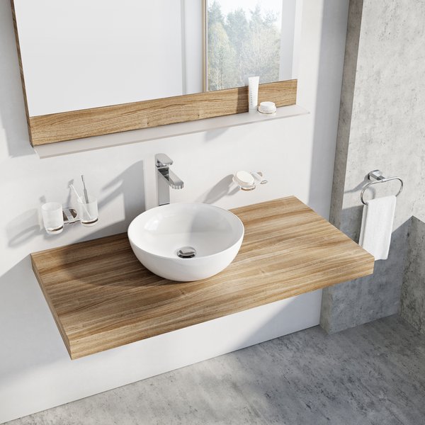 Умывальник Ravak Uni 400 B Slim 40x40, XJX01140003