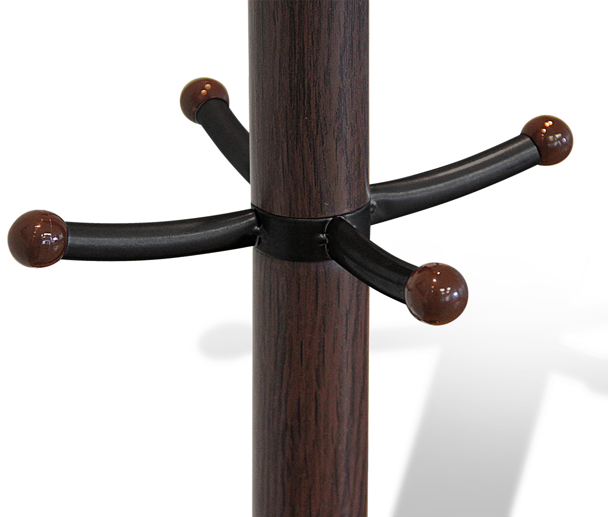 Вешалка Sheffilton SHT-CR9 темный орех/мрамор, 903276