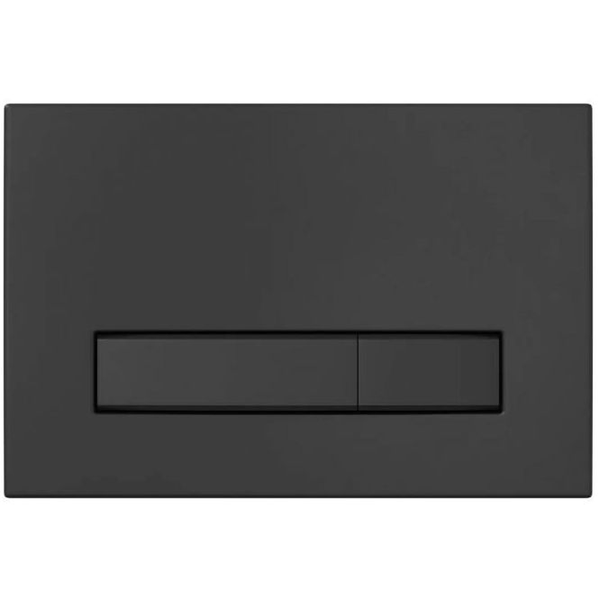 Комплект Berges Atom Line, кнопка Soft Touch черный, унитаз Albit S, сиденье Top Slim, 042442