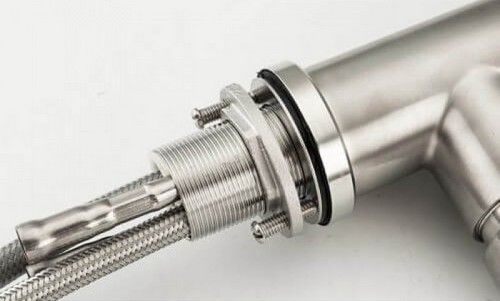 Смеситель для кухни с выдвижным изливом Frap F60899-1