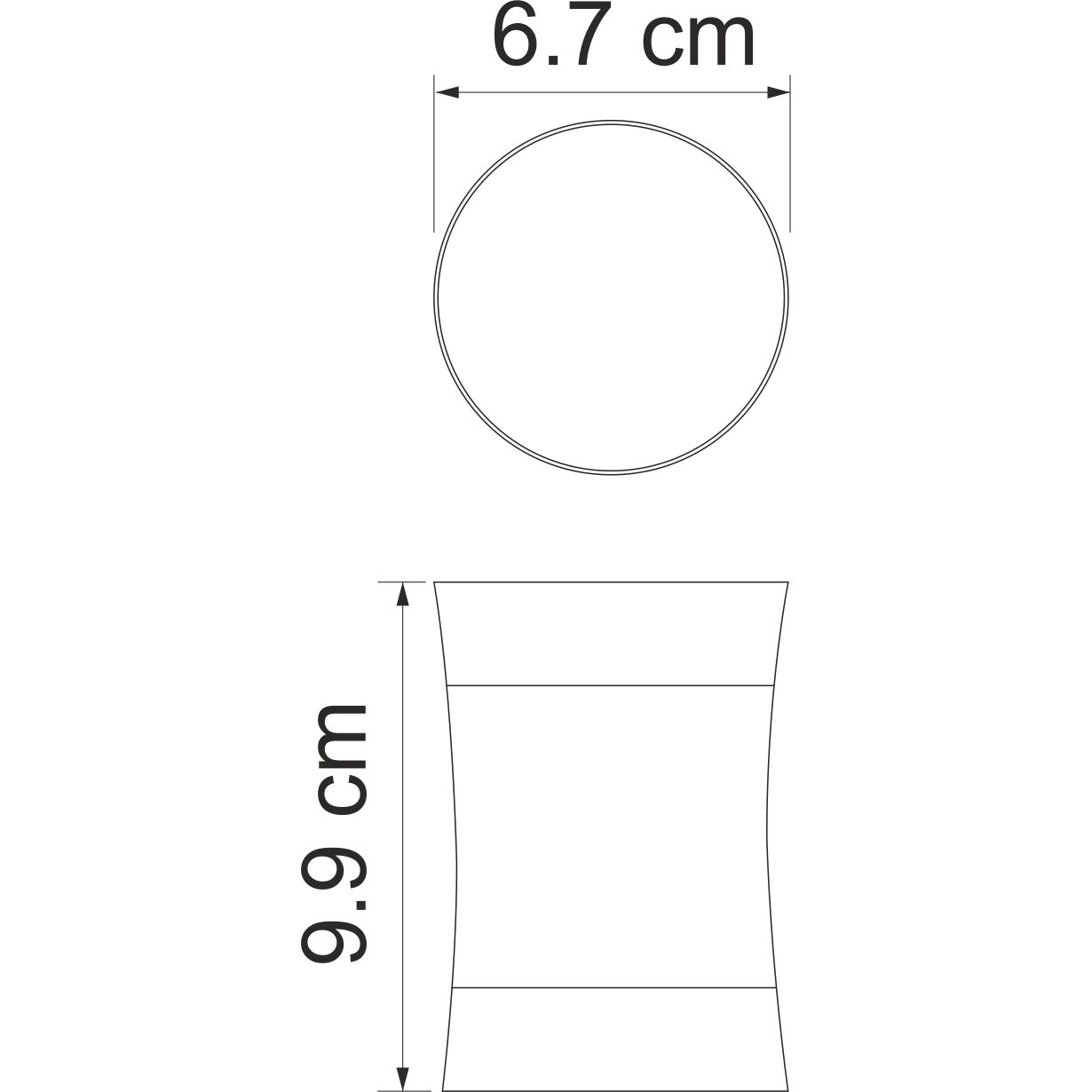 Стакан для зубных щеток WasserKRAFT Wern, K-7528
