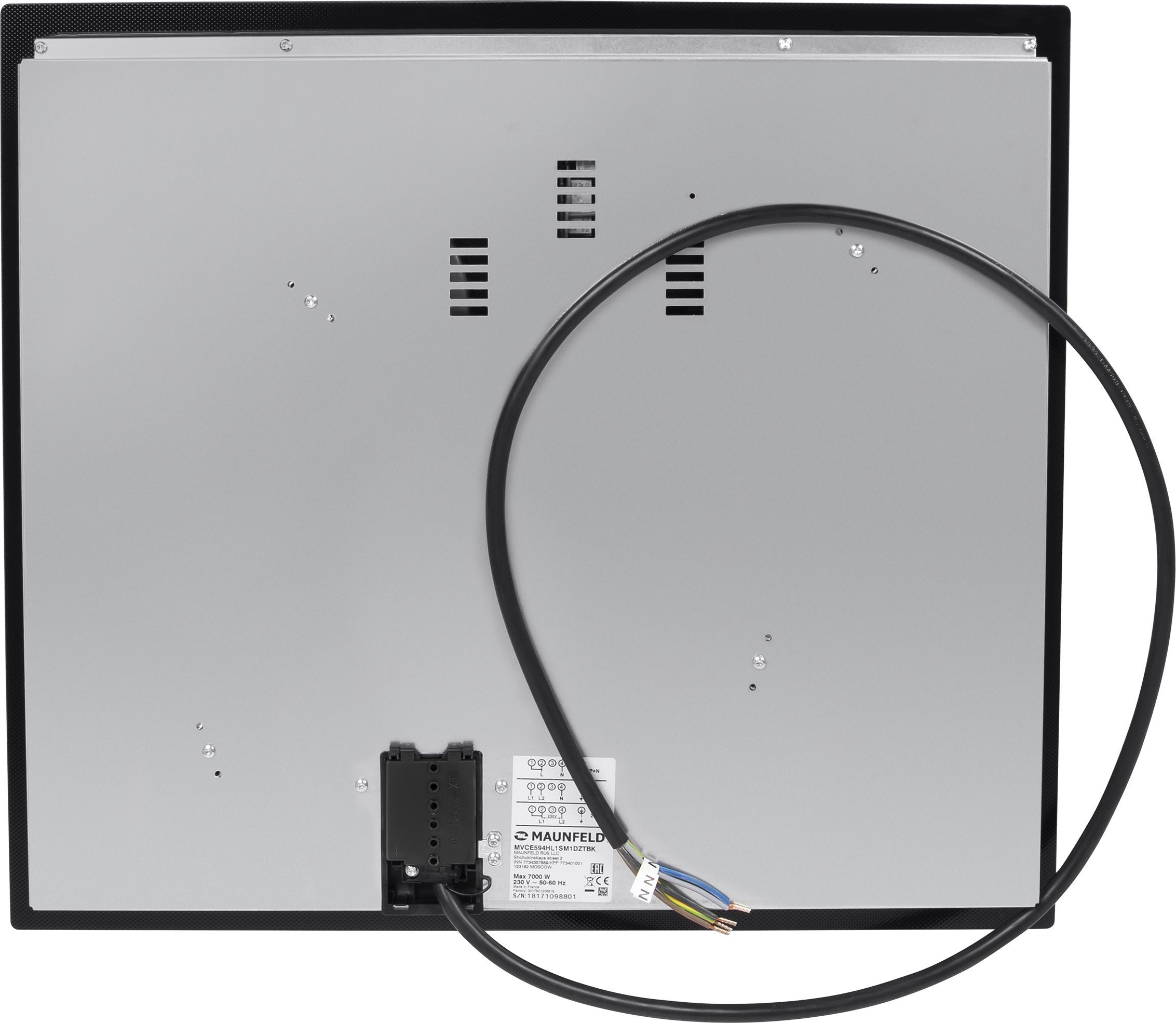 Электрическая варочная панель Maunfeld MVCE59.4HL.1SM1DZT-BK