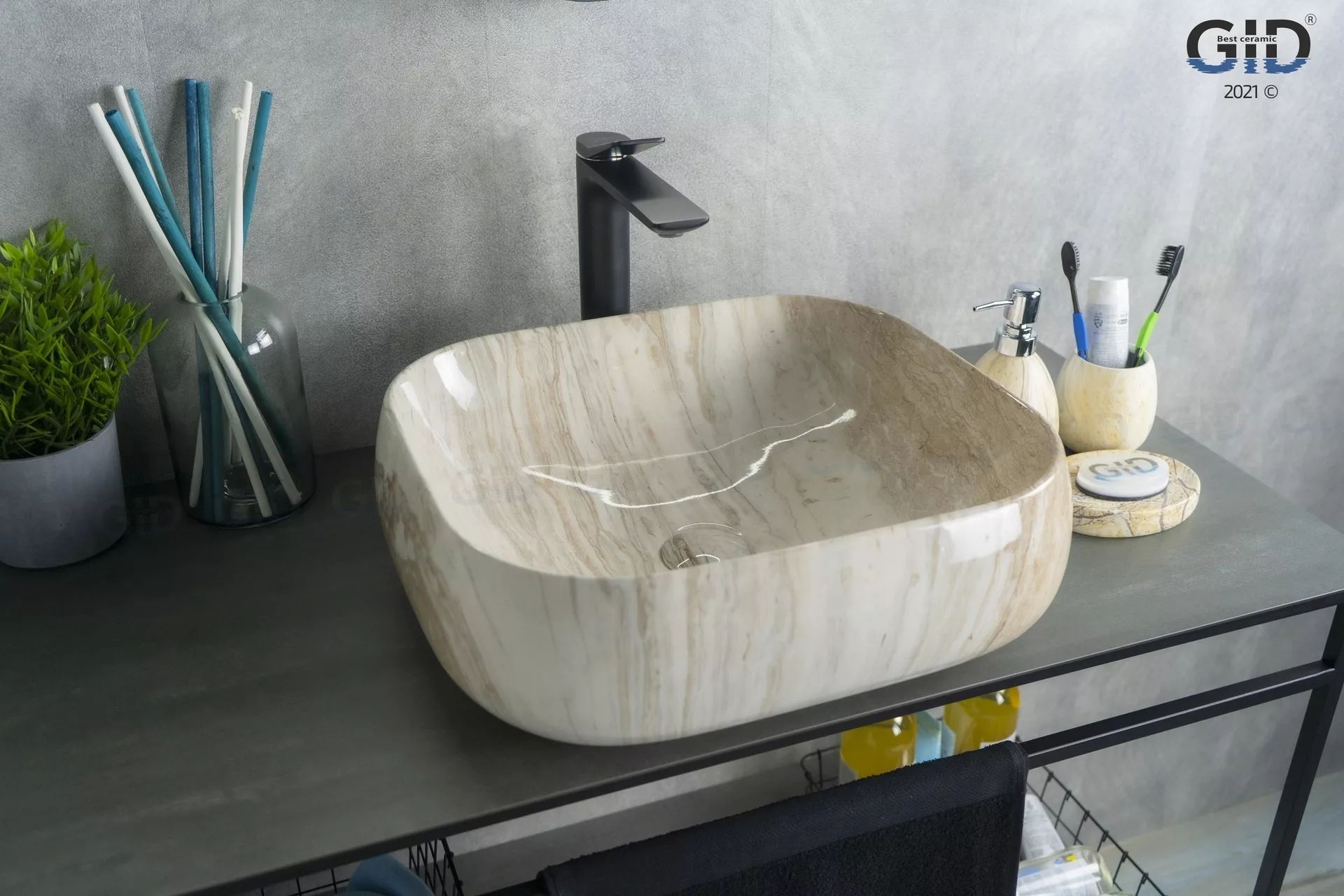 Умывальник Gid MNC554 45x40, 54452