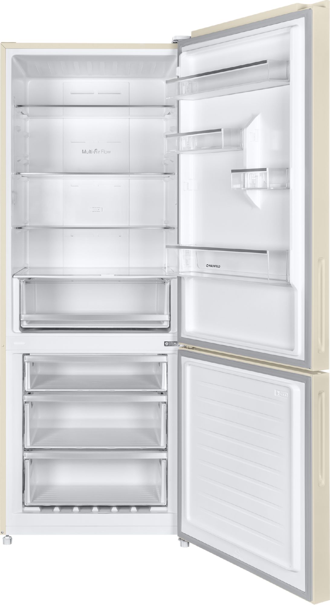 Холодильник с инвертором Maunfeld MFF1857NFBG
