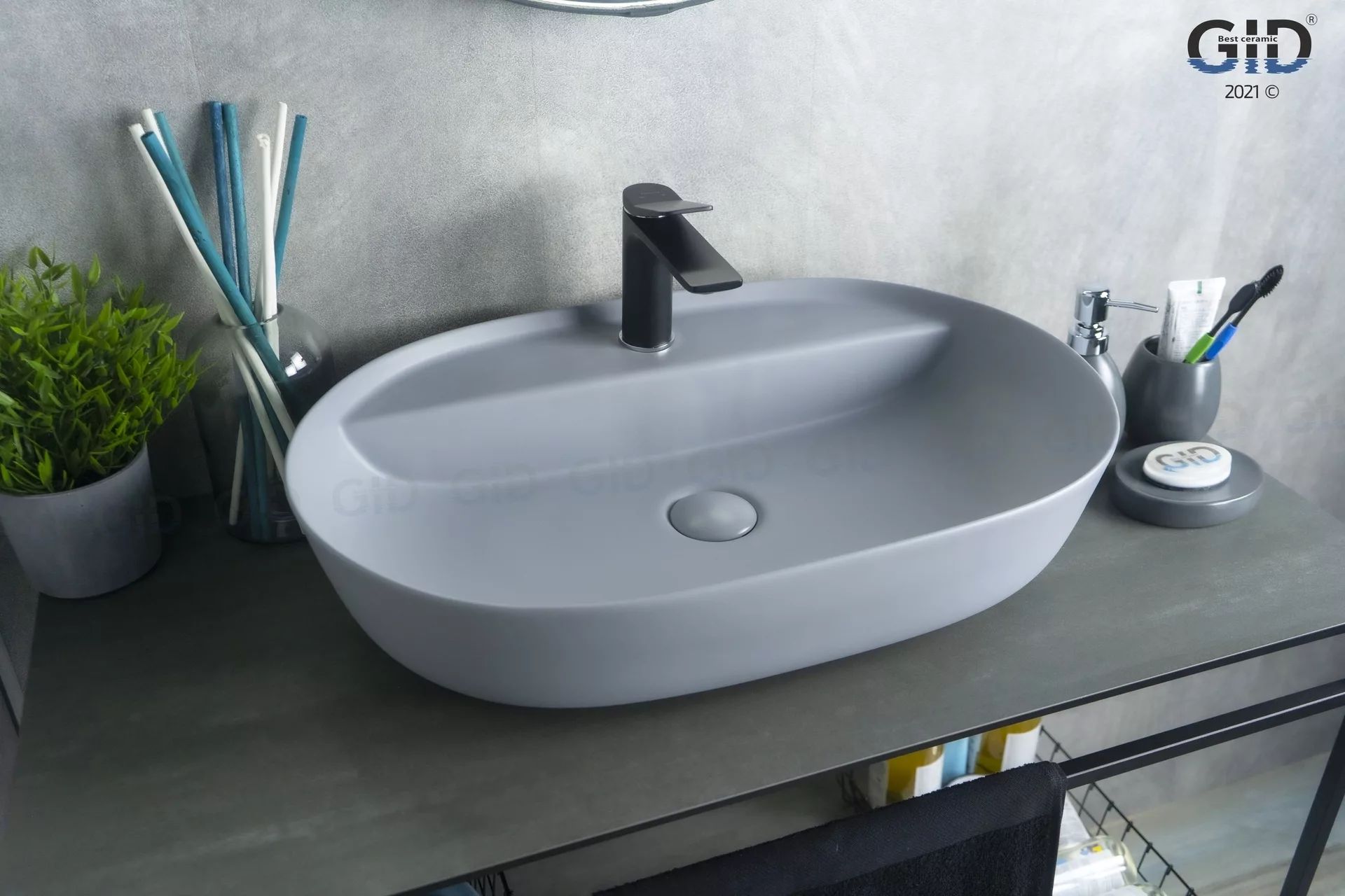 Умывальник Gid GM1346 61x41, 53341