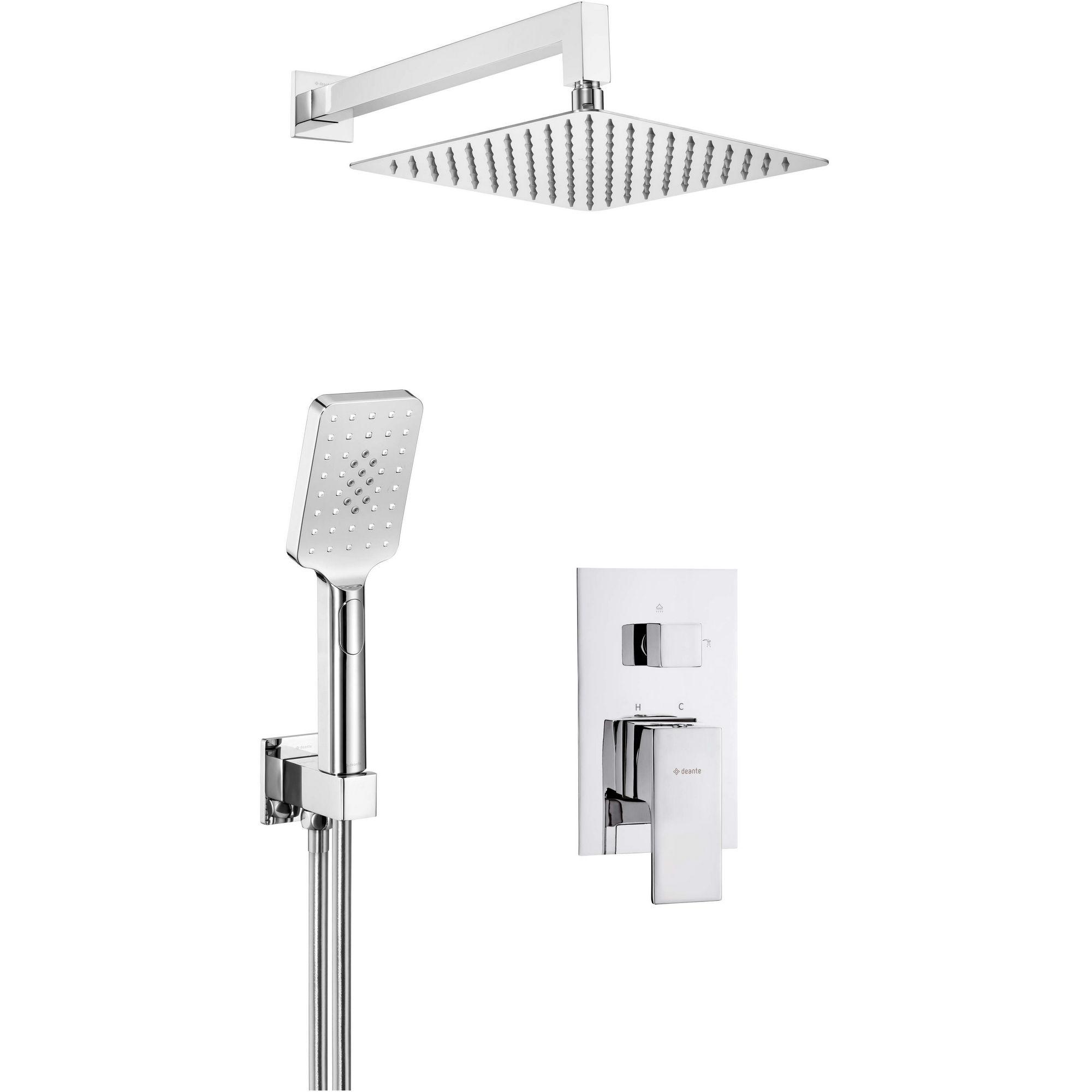 Душевая система скрытого монтажа Deante Anemon, NAC_09MP