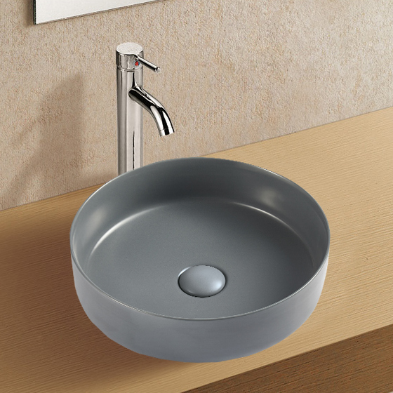 Раковина накладная WeltWasser ELBACH 3134 MDG 35.5x35.5