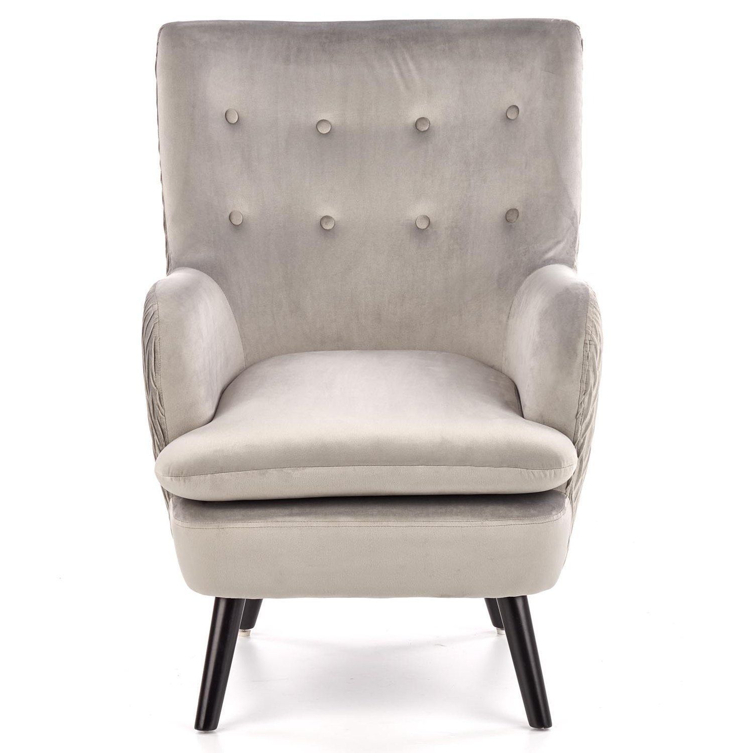 Кресло Halmar Ravel серый/черный, V-CH-RAVEL-FOT-POPIEL