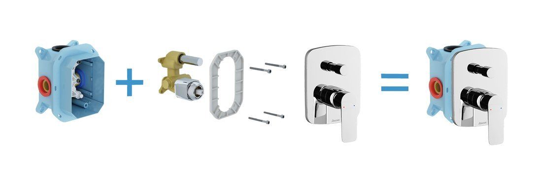 Смеситель скрытого монтажа Ravak Classic CL 065.00, X070088