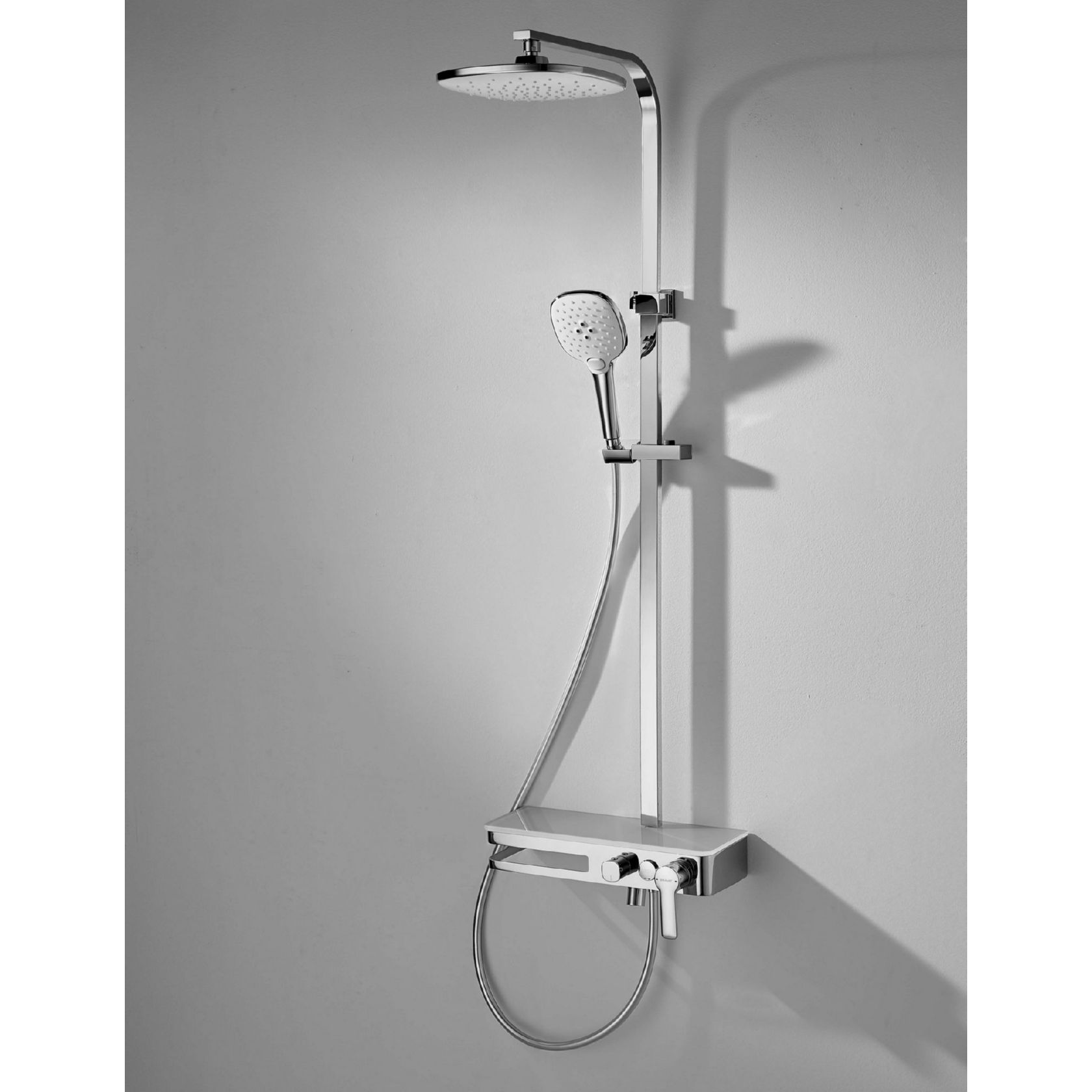 Душевая колонна со смесителем Bravat Meissen F6277312CP-A