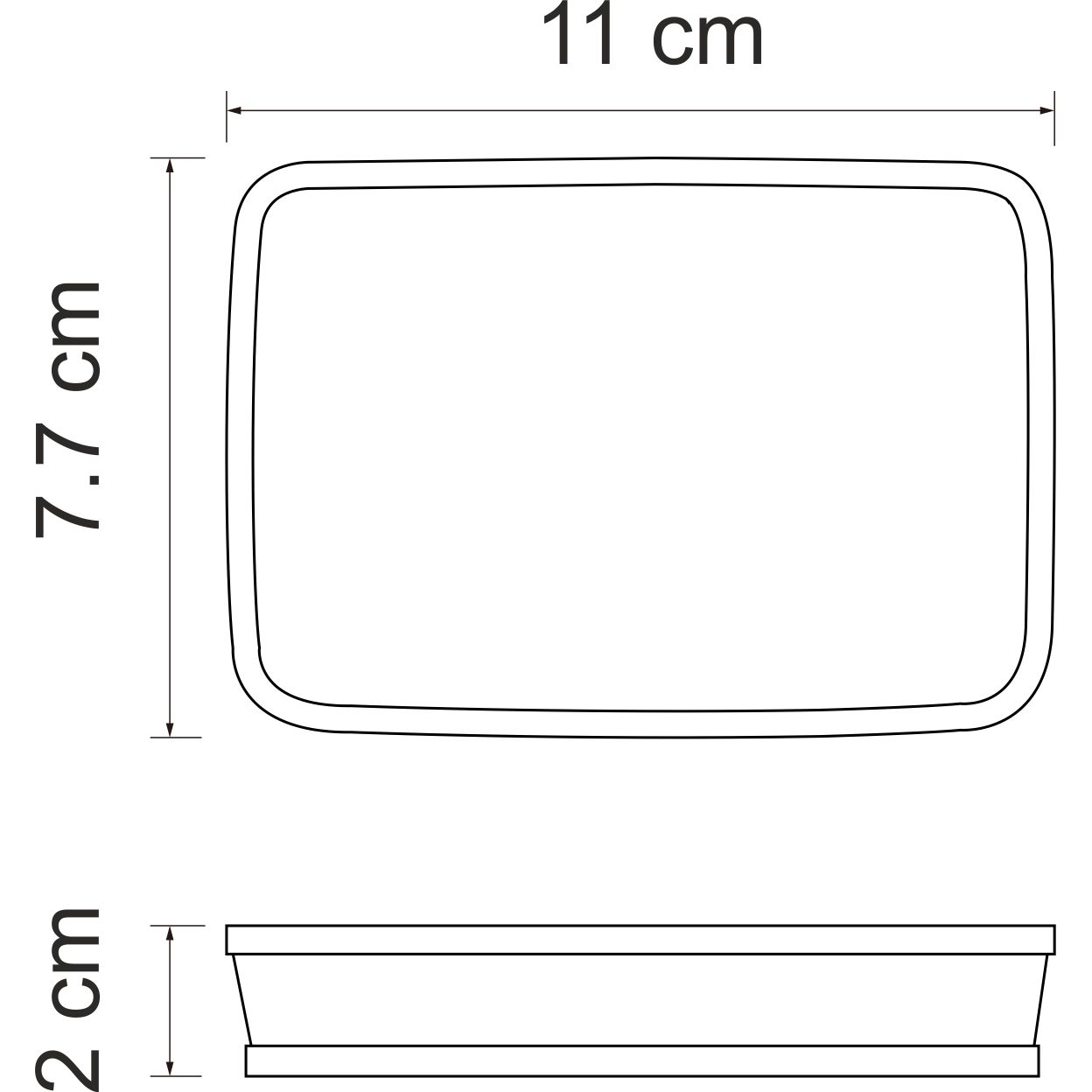 Мыльница WasserKRAFT Rossel, K-5729