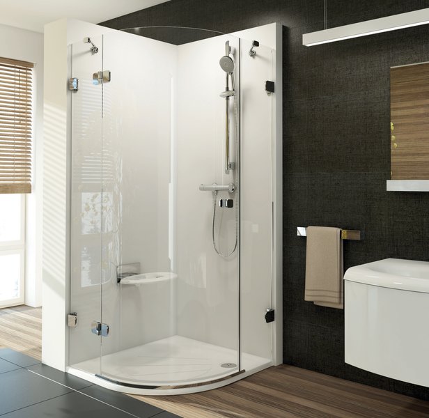 Смеситель настенный термостатический для душа без гарнитуры Ravak Thermo TE 033.00/150, X070096