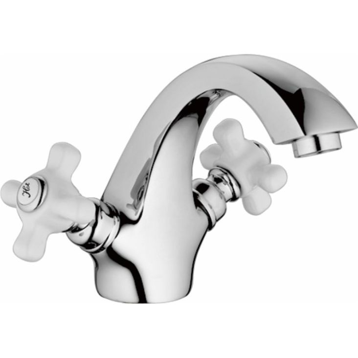 Смеситель для раковины с керамической ручкой Haiba HB1018