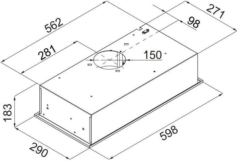 Кухонная вытяжка Maunfeld Crosby Hardy 60 белый