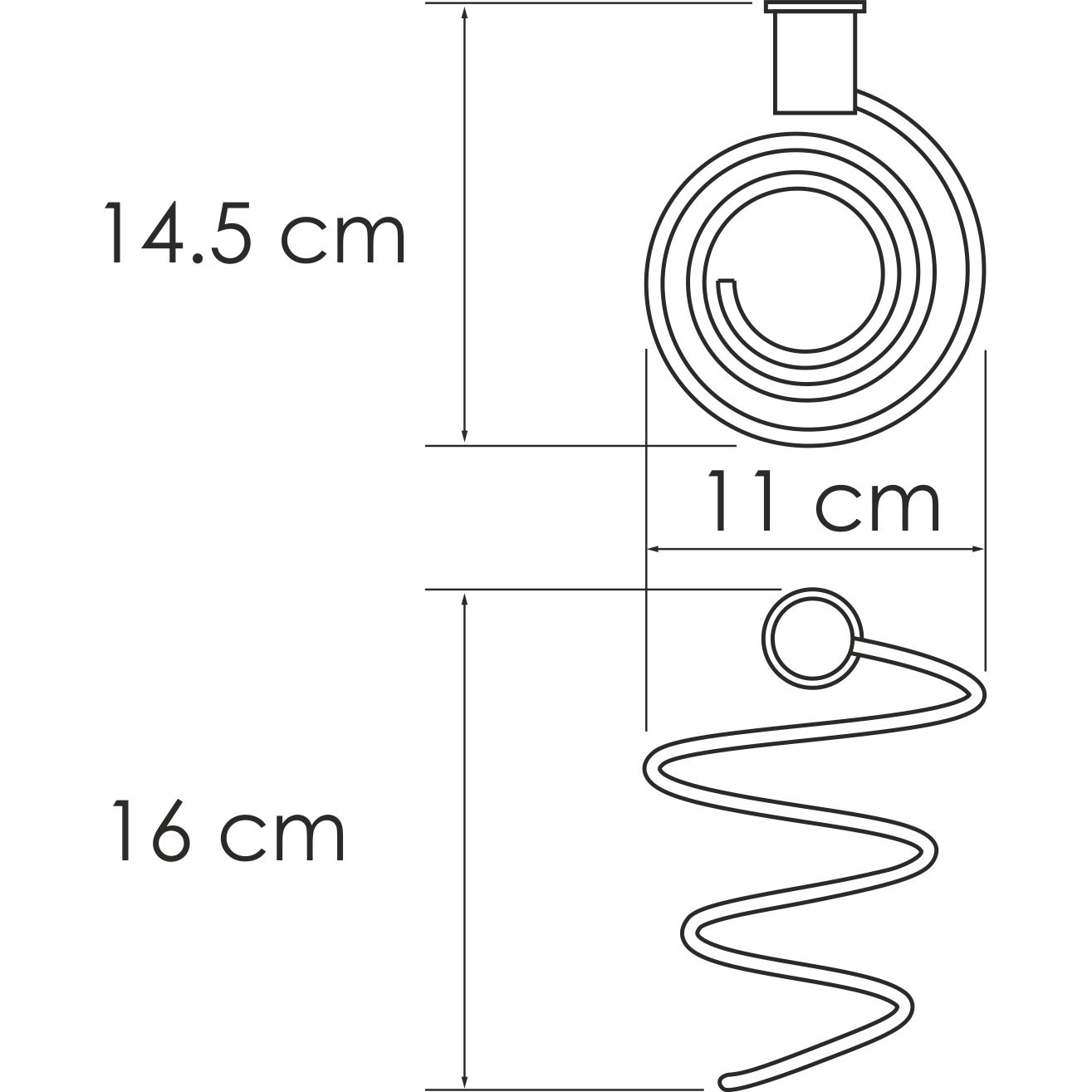 Держатель фена WasserKRAFT, K-1080