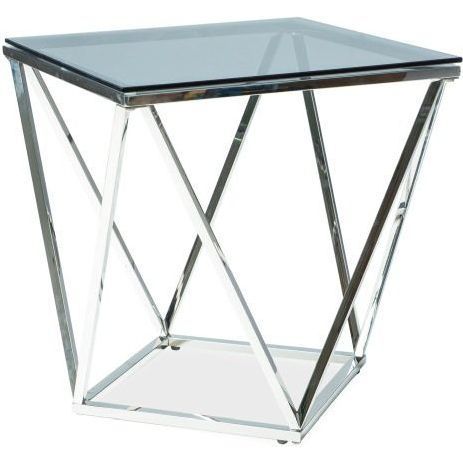 Стол журнальный Signal Silver B хром, SILVERBSC