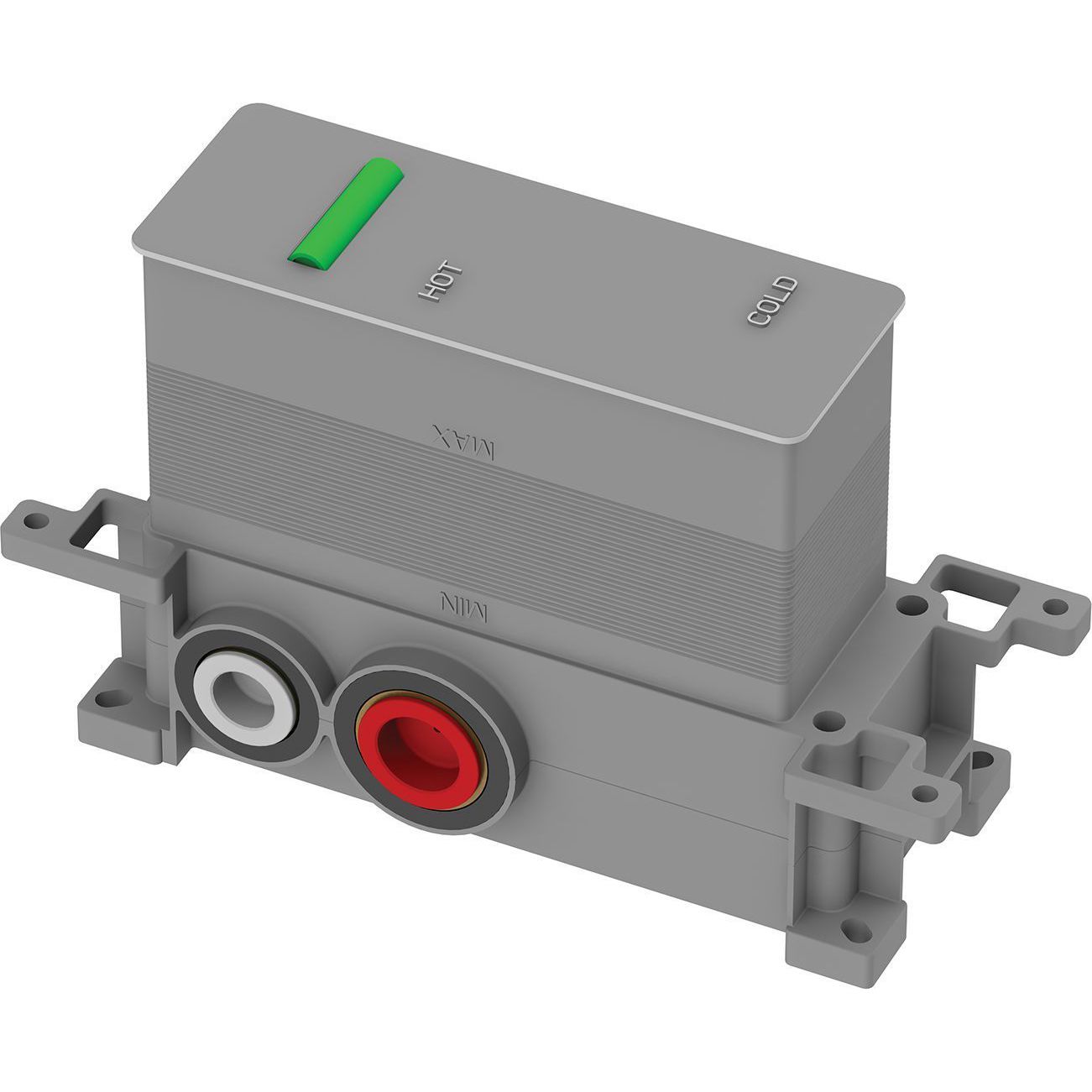 Термостатический внутренний элемент на 2 выхода Omnires Y, BOXTE2F