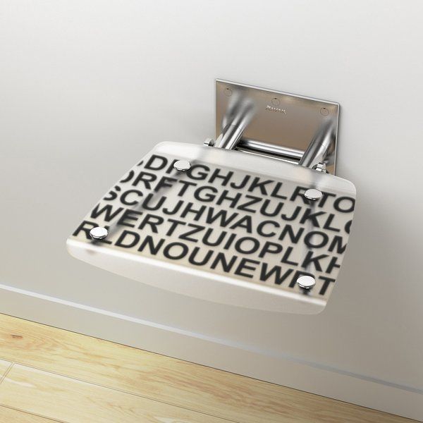 Сиденье для душа Ravak OVO-B Decor Text, B8F0000030