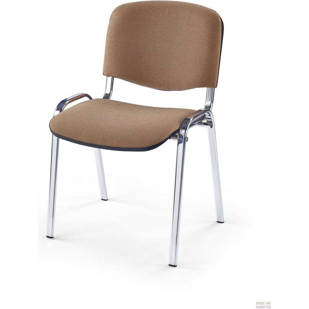 Стул кухонный Halmar Iso C C4 бежевый/хром, V-NS-ISO_C-C4-KRZ