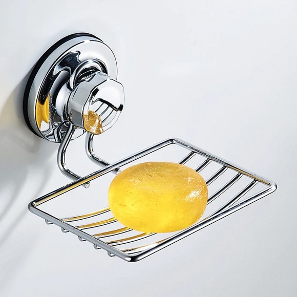 Мыльница металлическая на присосках Ledeme L3702-1