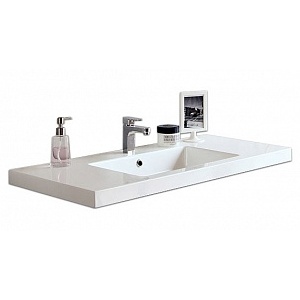 Раковина из искусственного мрамора Belbagno Luce 100x48, BB1000AB