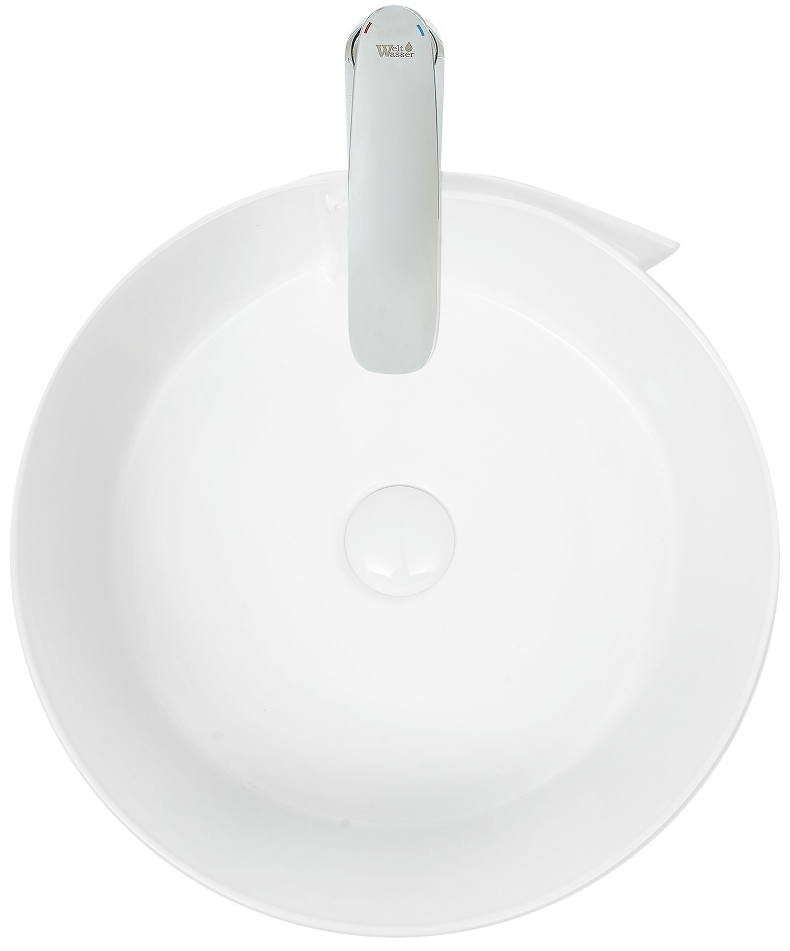 Раковина накладная WeltWasser ELBACH 3261 43.5x43.5