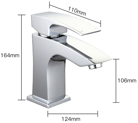 Смеситель для умывальника Gappo G1007