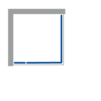 Кабина квадратная Deante Cubic