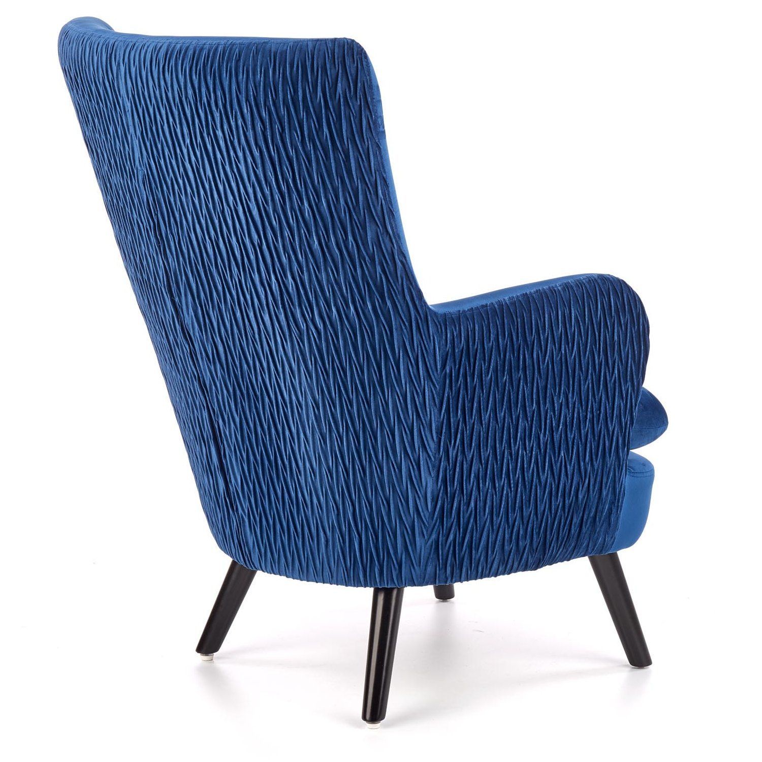 Кресло Halmar Ravel темно-синий/черный, V-CH-RAVEL-FOT-GRANATOWY